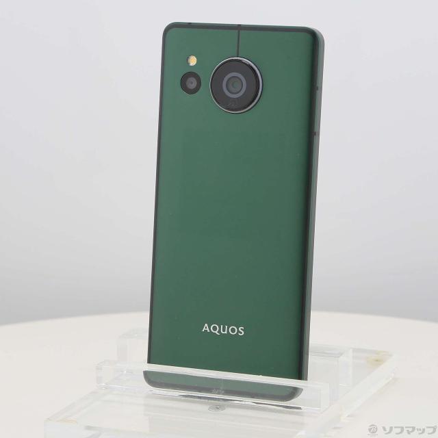 (中古)SHARP AQUOS sense7 128GB フォレストグリーン SH-M24-G SIMフリー(349-ud)