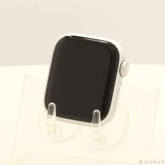 (中古)Apple Apple Watch Series 8 GPS 41mm シルバーアルミニウムケース バンド無し(348-ud)