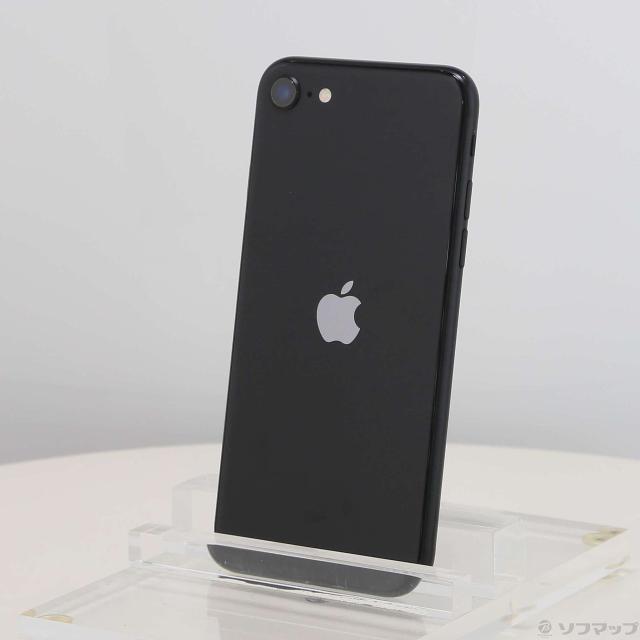 (中古)Apple iPhone SE 第2世代 64GB ブラック MX9R2J/A SIMフリー(247-ud)