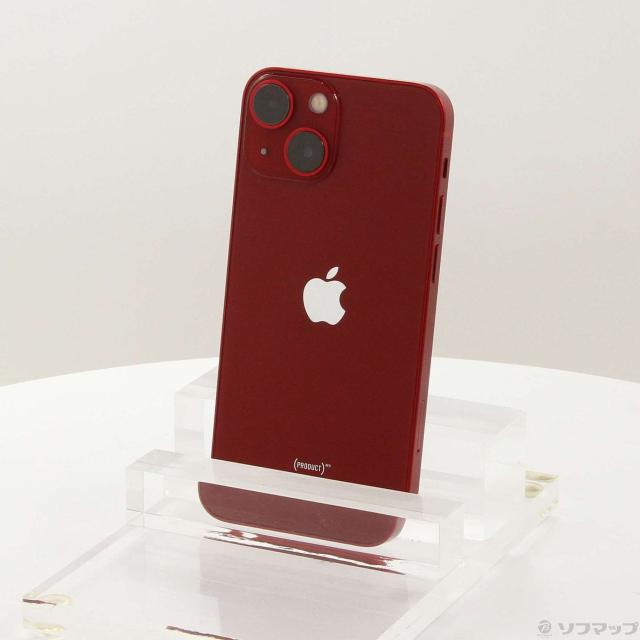 中古)Apple iPhone13 mini 128GB プロダクトレッド MLJG3J/A SIMフリー 