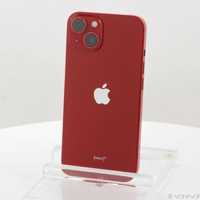 (中古)Apple iPhone13 128GB プロダクトレッド MLNF3J/A SIMフリー(377-ud)