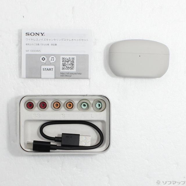 (中古)SONY WF-1000XM5 プラチナシルバー(305-ud)_4