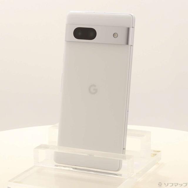 (中古)GOOGLE Google Pixel 7a 128GB スノー GA04274-JP SIMフリー(349-ud)