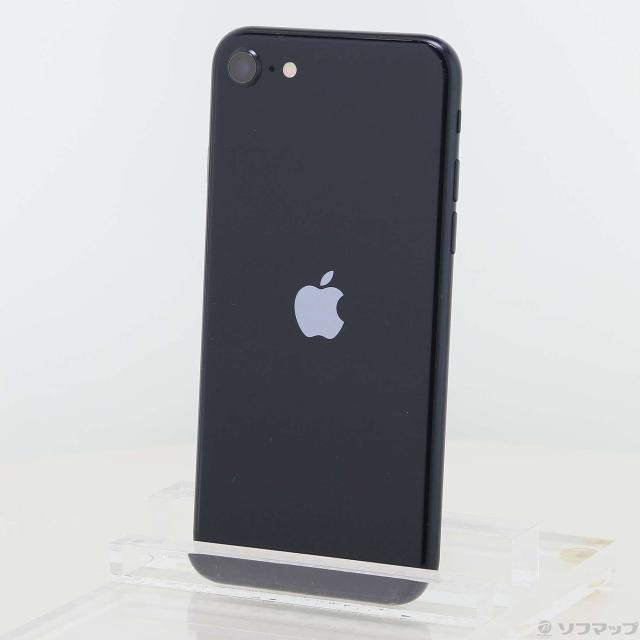(中古)Apple iPhone SE 第3世代 64GB ミッドナイト MMYC3J/A SIMフリー(349-ud)