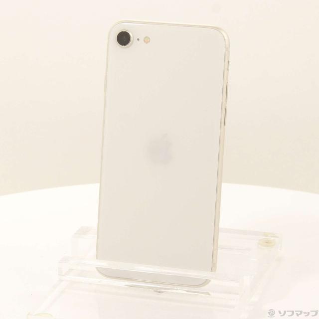 中古)Apple iPhone SE 第3世代 64GB スターライト MMYD3J/A SIMフリー 