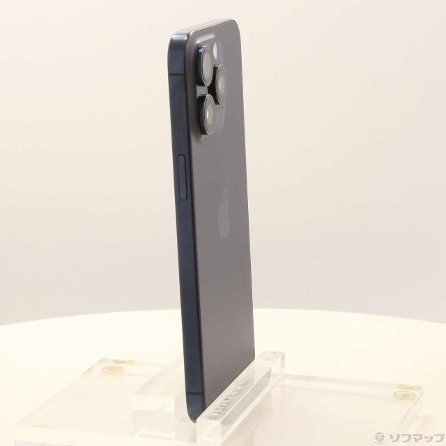 (中古)Apple iPhone15 Pro Max 256GB ブルーチタニウム MU6T3J/A SIMフリー(377-ud)