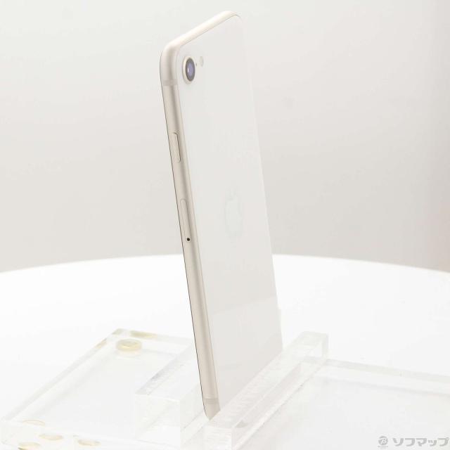 (中古)Apple iPhone SE 第3世代 64GB スターライト MMYD3J/A SIMフリー(262-ud)_3