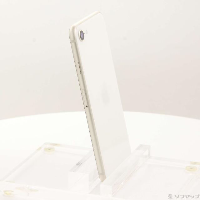 (中古)Apple iPhone SE 第3世代 64GB スターライト MMYD3J/A SIMフリー(371-ud)_3
