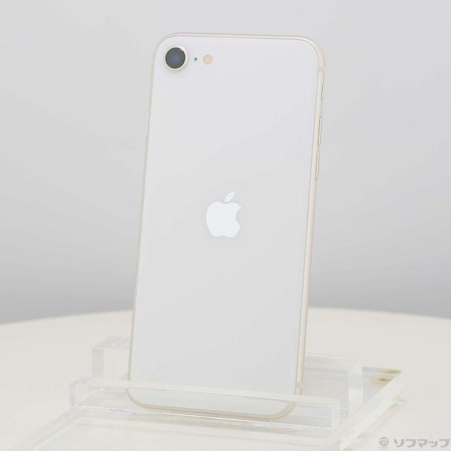 中古)Apple iPhone SE 第3世代 64GB スターライト MMYD3J/A SIM