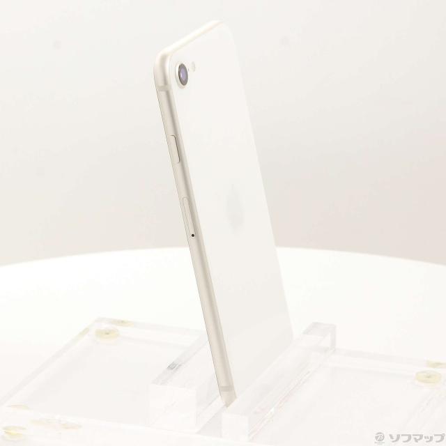 (中古)Apple iPhone SE 第3世代 64GB スターライト MMYD3J/A SIMフリー(349-ud)_3