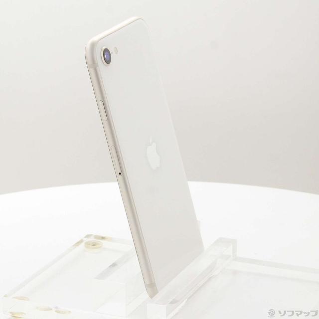 (中古)Apple iPhone SE 第3世代 64GB スターライト MMYD3J/A SIMフリー(371-ud)_3