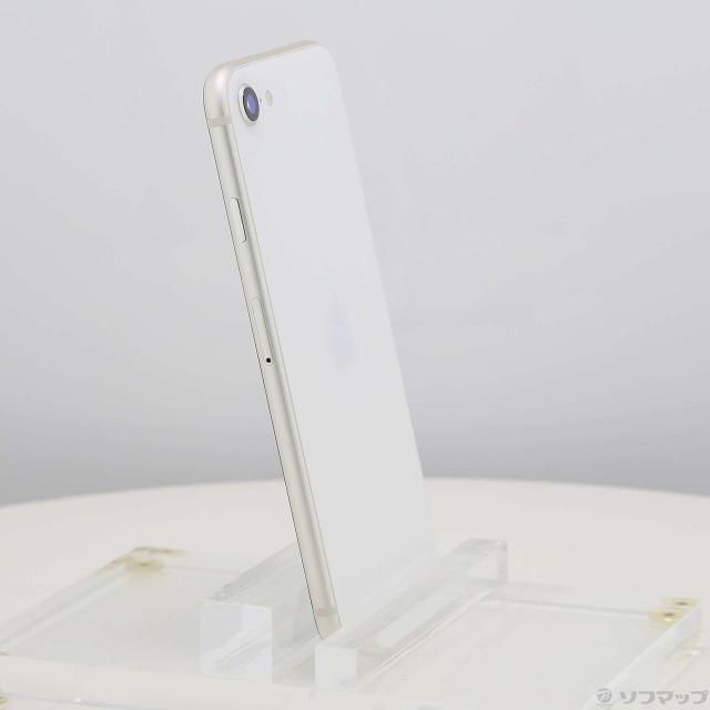 (中古)Apple iPhone SE 第3世代 64GB スターライト MMYD3J/A SIMフリー(377-ud)_3