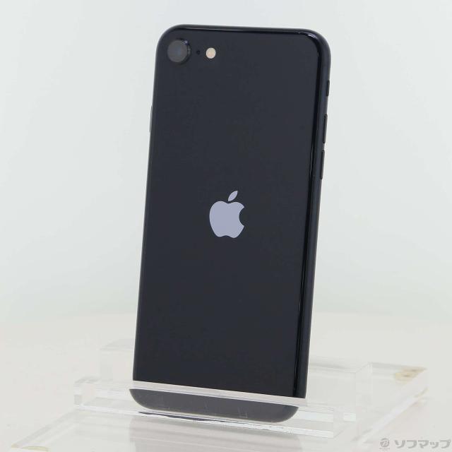 (中古)Apple iPhone SE 第3世代 128GB ミッドナイト MMYF3J/A SIMフリー(262-ud)