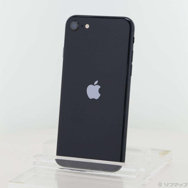 (中古)Apple iPhone SE 第3世代 64GB ミッドナイト MMYC3J/A SIMフリー(348-ud)