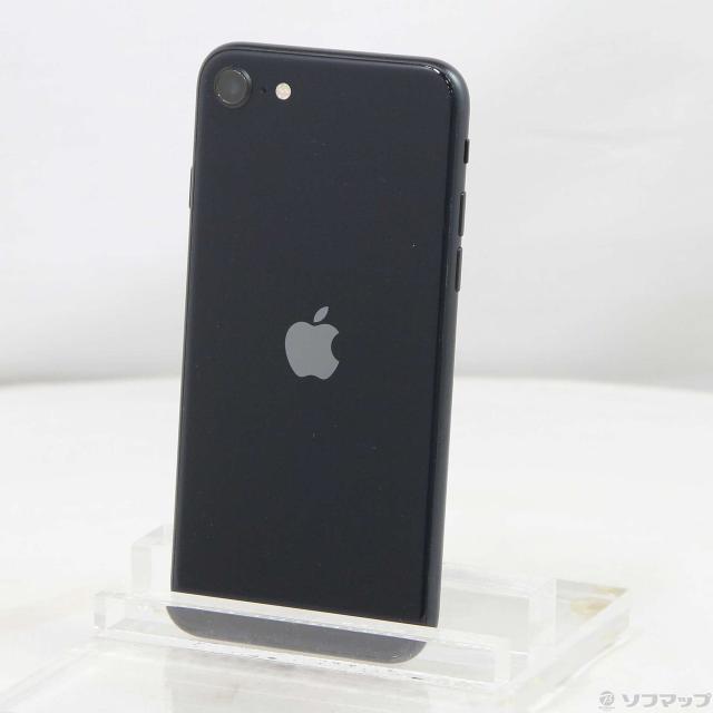 (中古)Apple iPhone SE 第3世代 64GB ミッドナイト MMYC3J/A SIMフリー(269-ud)