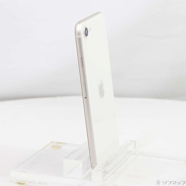 (中古)Apple iPhone SE 第3世代 64GB スターライト MMYD3J/A SIMフリー(198-ud)