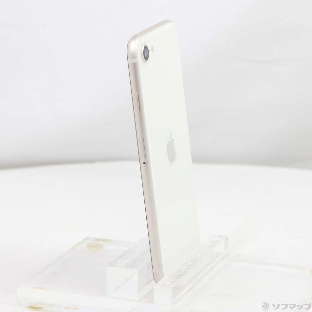 (中古)Apple iPhone SE 第3世代 64GB スターライト MMYD3J/A SIMフリー(368-ud)_3