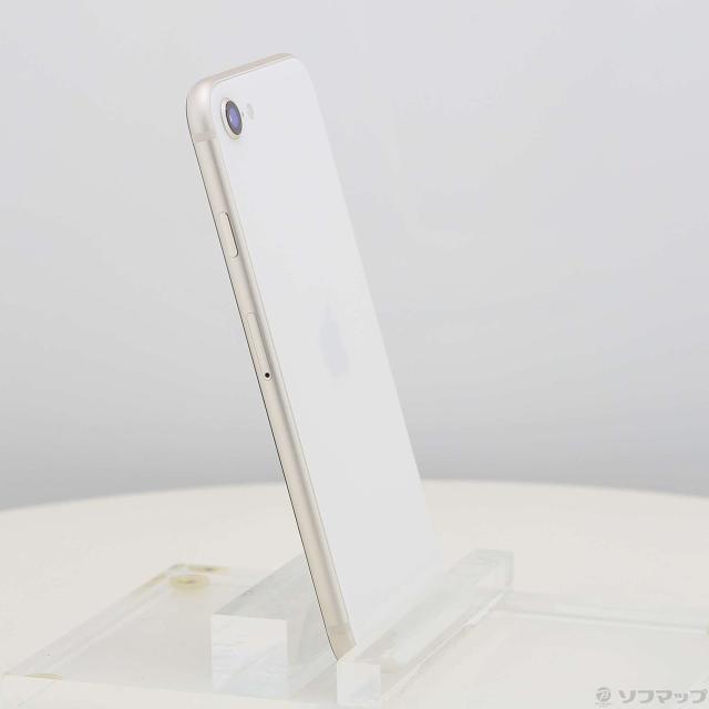 (中古)Apple iPhone SE 第3世代 64GB スターライト MMYD3J/A SIMフリー(352-ud)_3