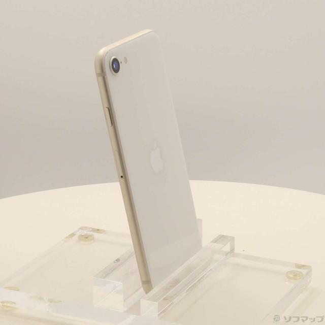 (中古)Apple iPhone SE 第3世代 64GB スターライト MMYD3J/A SIMフリー(371-ud)_3