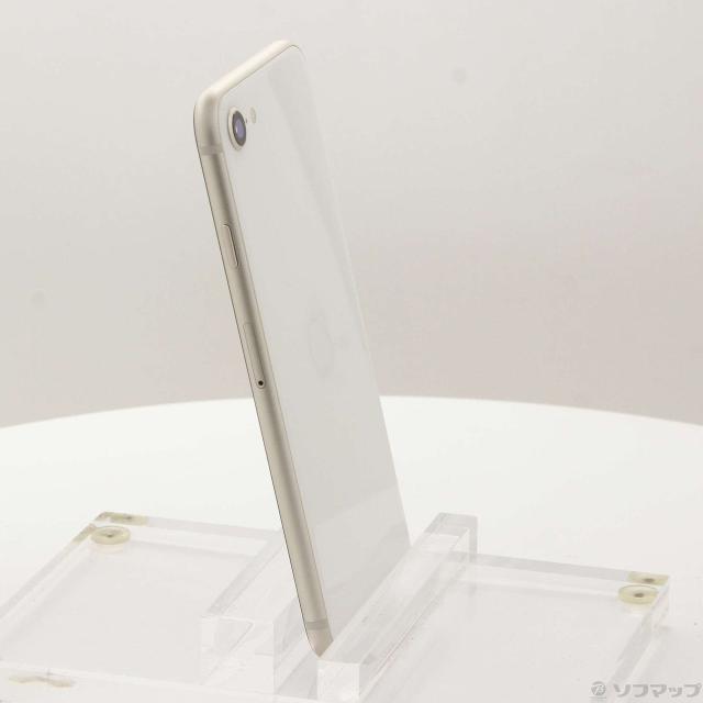 (中古)Apple iPhone SE 第3世代 64GB スターライト MMYD3J/A SIMフリー(295-ud)_3