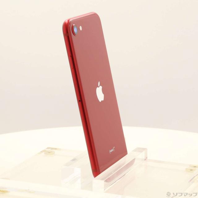 中古)Apple iPhone SE 第3世代 64GB プロダクトレッド MMYE3J/A SIM