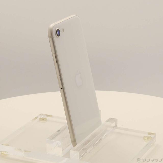 (中古)Apple iPhone SE 第3世代 64GB スターライト MMYD3J/A SIMフリー(295-ud)_3