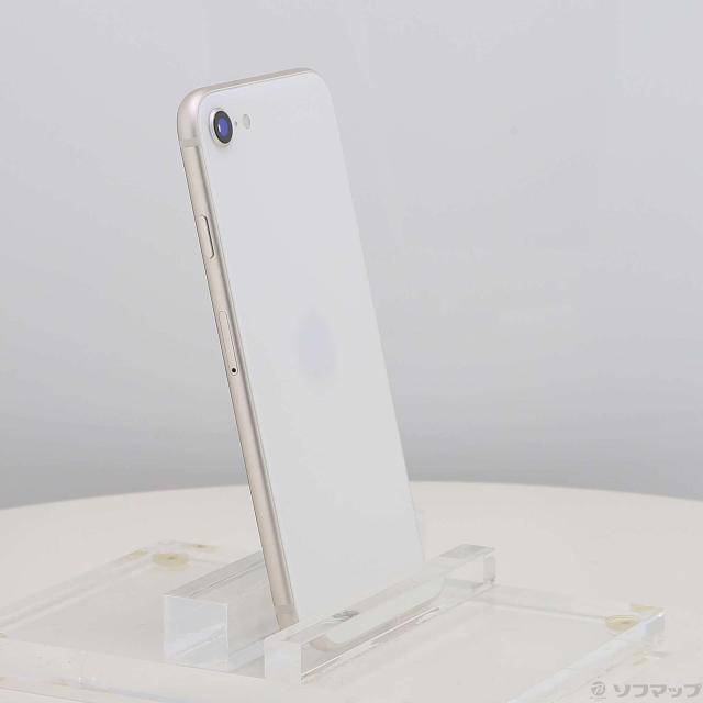 (中古)Apple iPhone SE 第3世代 64GB スターライト MMYD3J/A SIMフリー(349-ud)_3