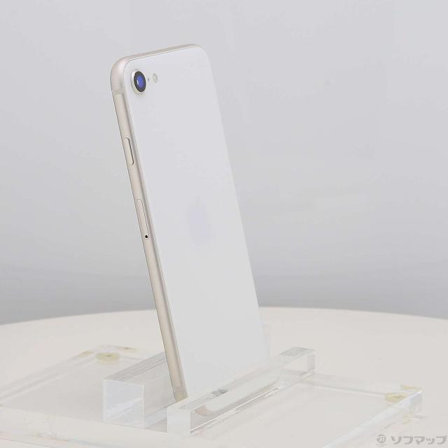 (中古)Apple iPhone SE 第3世代 64GB スターライト MMYD3J/A SIMフリー(344-ud)_3