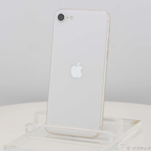 (中古)Apple iPhone SE 第3世代 256GB スターライト MMYK3J/A SIMフリー(262-ud)