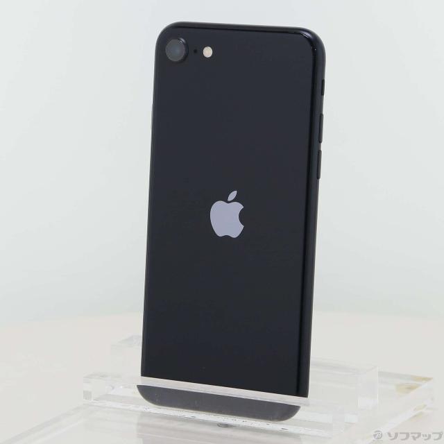 中古)Apple iPhone SE 第3世代 128GB ミッドナイト MMYF3J/A SIMフリー 