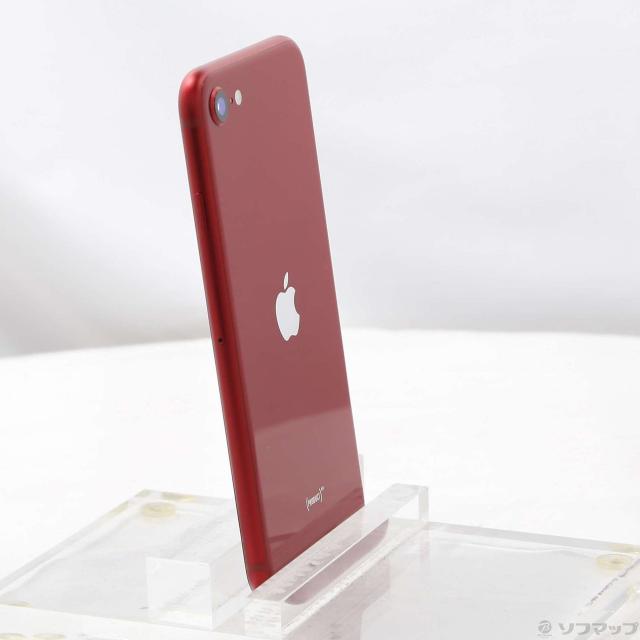 中古)Apple iPhone SE 第3世代 256GB プロダクトレッド MMYL3J/A SIM 