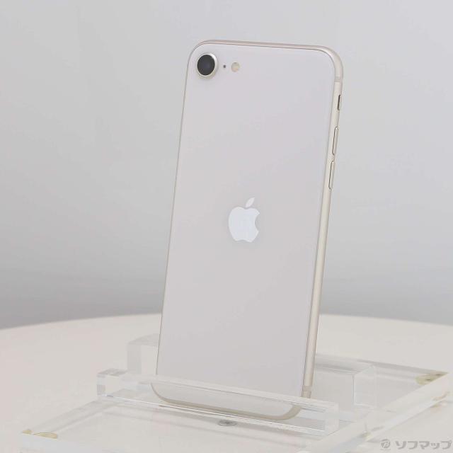 iPhone SE 第3世代 128GB Starlight SIMフリー 中古 iPhone SE（第3世代） 【中古】iPhone SE3 128GB Starlight A | SIM