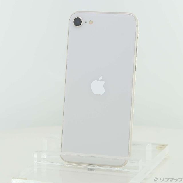 (中古)Apple iPhone SE 第3世代 128GB スターライト MMYG3J/A SIMフリー(349-ud)