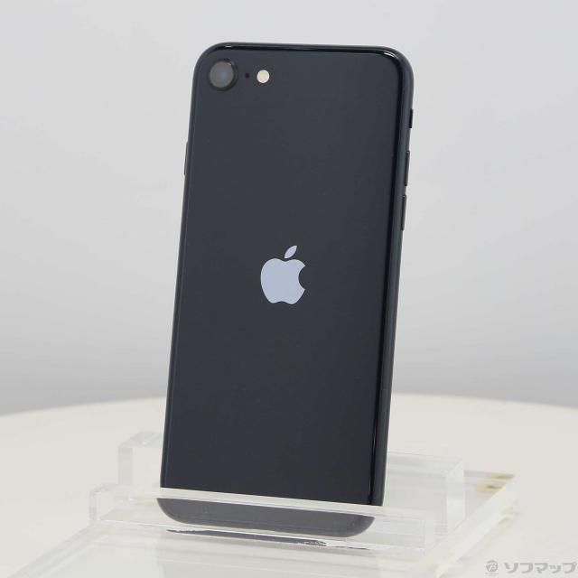 (中古)Apple iPhone SE 第3世代 64GB ミッドナイト MMYC3J/A SIMフリー(198-ud)