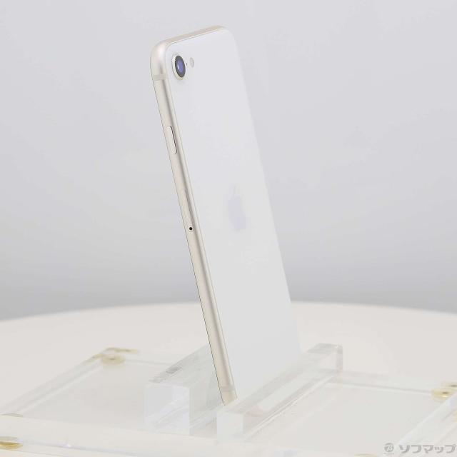 (中古)Apple iPhone SE 第3世代 64GB スターライト MMYD3J/A SIMフリー(196-ud)_3
