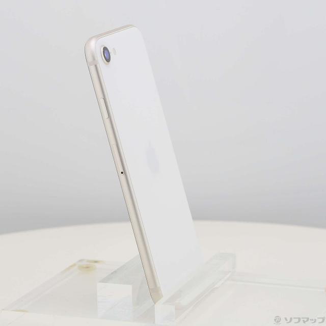 (中古)Apple iPhone SE 第3世代 64GB スターライト MMYD3J/A SIMフリー(198-ud)_3