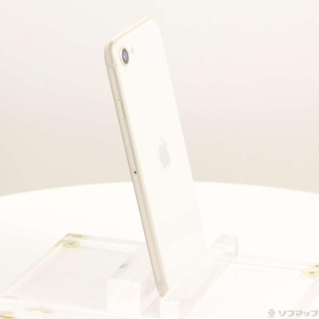 (中古)Apple iPhone SE 第3世代 128GB スターライト MMYG3J/A SIMフリー(377-ud)