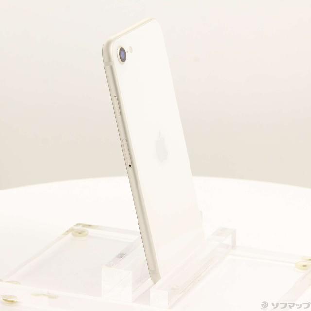 (中古)Apple iPhone SE 第3世代 128GB スターライト MMYG3J/A SIMフリー(377-ud)