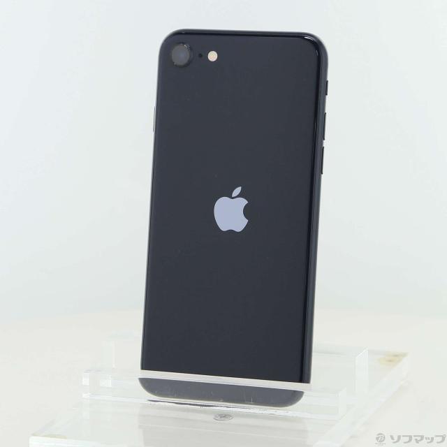 (中古)Apple iPhone SE 第3世代 256GB ミッドナイト MMYJ3J/A SIMフリー(371-ud)