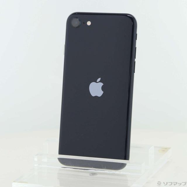 中古)Apple iPhone SE 第3世代 256GB ミッドナイト MMYJ3J/A SIMフリー 
