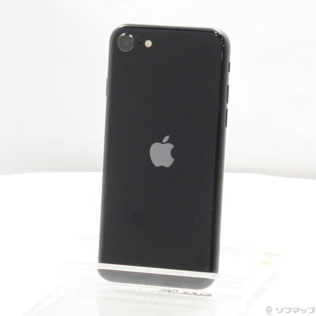 (中古)Apple iPhone SE 第3世代 256GB ミッドナイト MMYJ3J/A SIMフリー(297-ud)