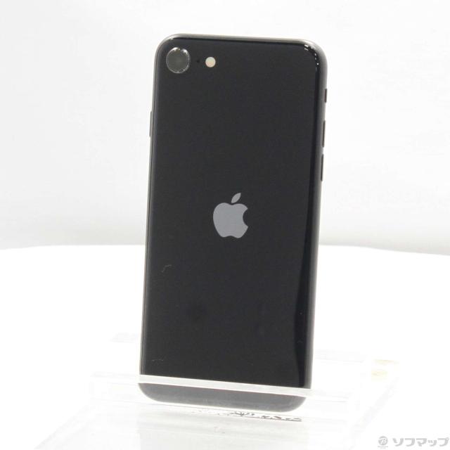 (中古)Apple iPhone SE 第3世代 256GB ミッドナイト MMYJ3J/A SIMフリー(371-ud)