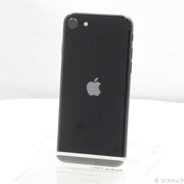 (中古)Apple iPhone SE 第3世代 256GB ミッドナイト MMYJ3J/A SIMフリー(297-ud)