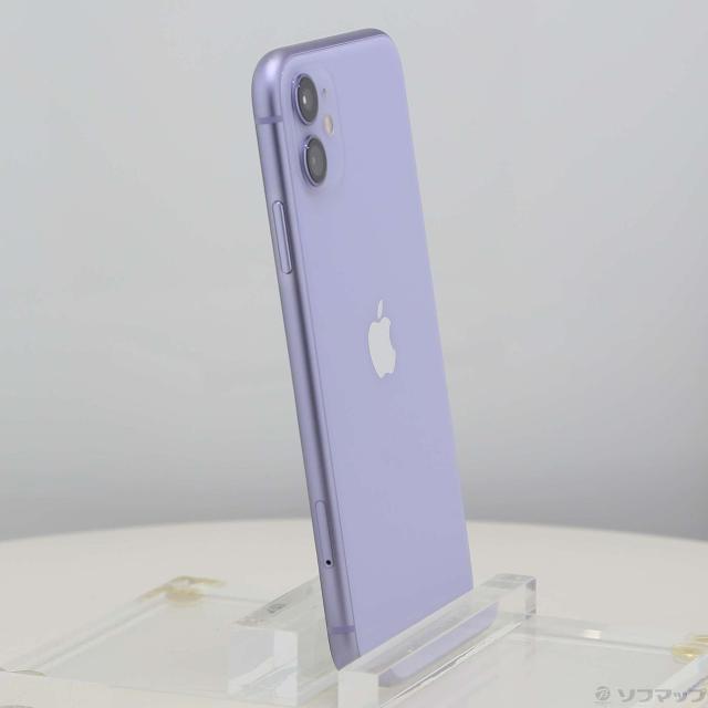 (中古)Apple iPhone11 64GB パープル MWLX2J/A SIMフリー(348-ud)_3