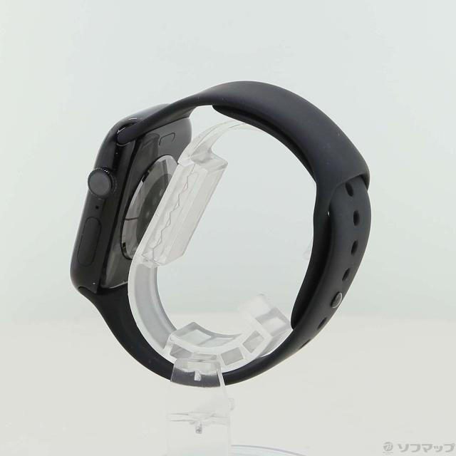 (中古)Apple Apple Watch Series 11 GPS 46mm ジェットブラックアルミニウムケース ブラックスポーツバンド(258-ud)_1