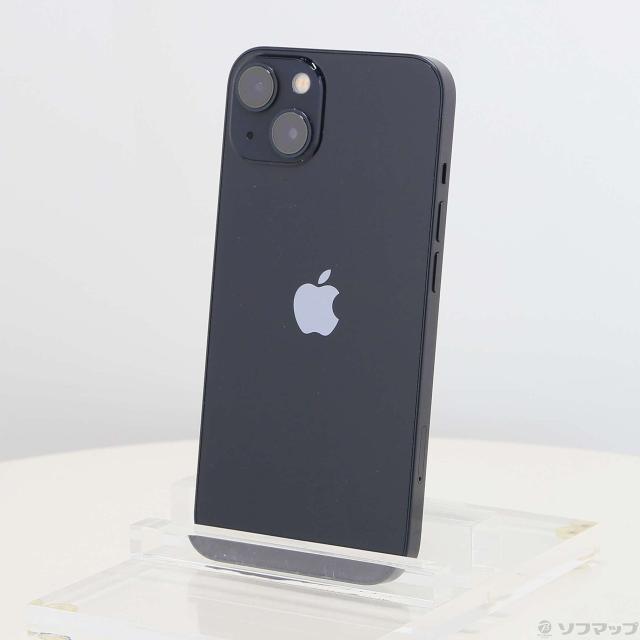 (中古)Apple iPhone13 128GB ミッドナイト MLNC3J/A SIMフリー(251-ud)