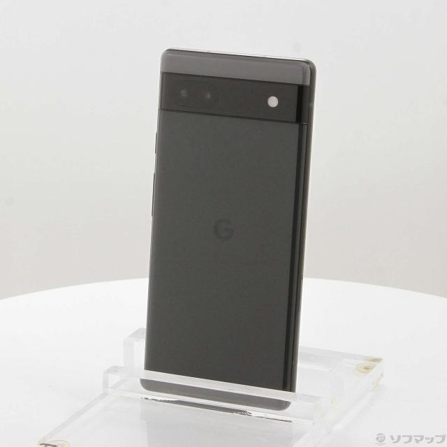 (中古)GOOGLE Google Pixel 6a 128GB チャコール GB17L au SIMフリー(251-ud)