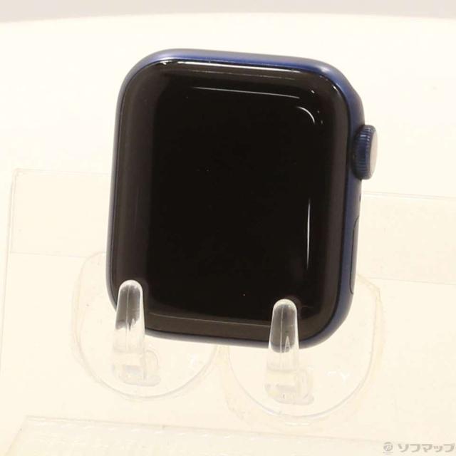 (中古)Apple Apple Watch Series 6 GPS 40mm ブルーアルミニウムケース バンド無し(377-ud)