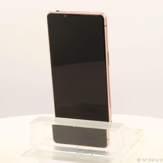 中古)SONY Xperia 5 III 128GB ピンク SO-53B docomo SIMフリー(198-ud