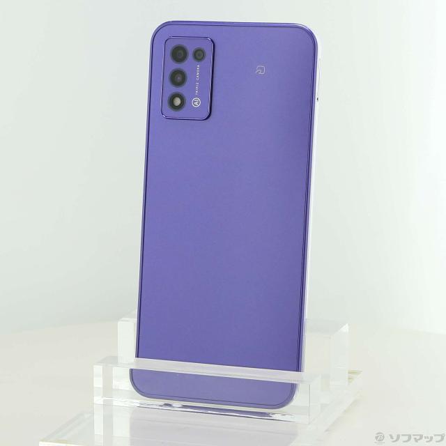 (中古)ZTE Libero 5G III 64GB パープル ZESBY1 Y!mobile SIMフリー(349-ud)
